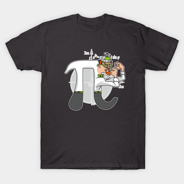 Fighting Pirish Pi Day Symbol T-Shirt by Mudge